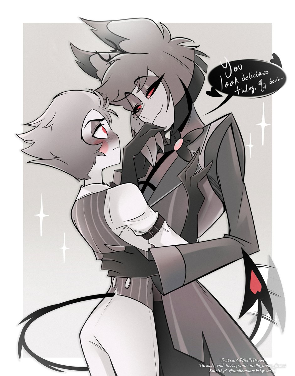 How do you manage to make the king of darkness blush?~ #radioapple #Alastor #appleradio