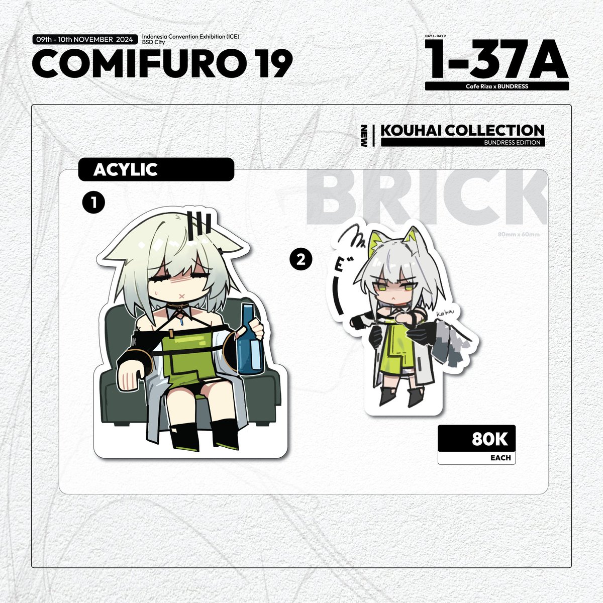 bundress's tweet photo. 𝐀𝐍𝐍𝐎𝐔𝐍𝐂𝐄𝐌𝐄𝐍𝐓
Happy to announce that we will be boothing in Indonesia for the First Time Ever this November in Comifuro Booth I-37A

Check out our Catalogue and See you there !
#comifuro19 #CF19 #Comifuro https://t.co/tOXElDTeHe