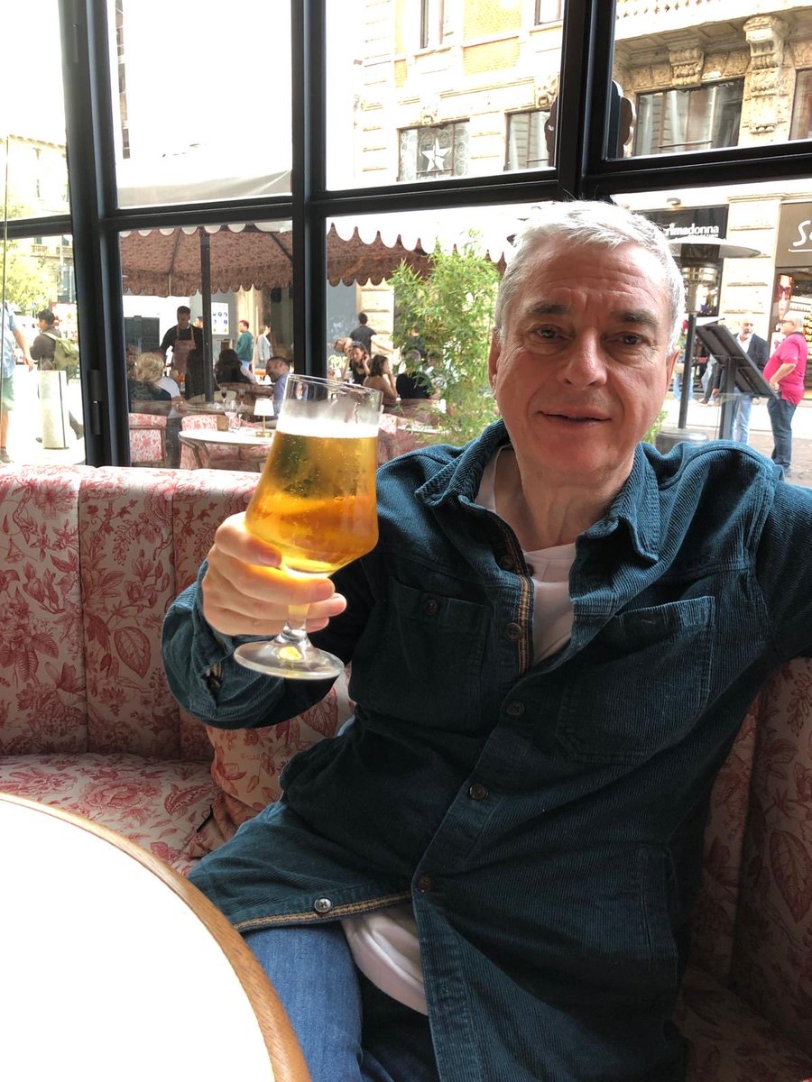 This week I have been mostly drinking beer in Italy