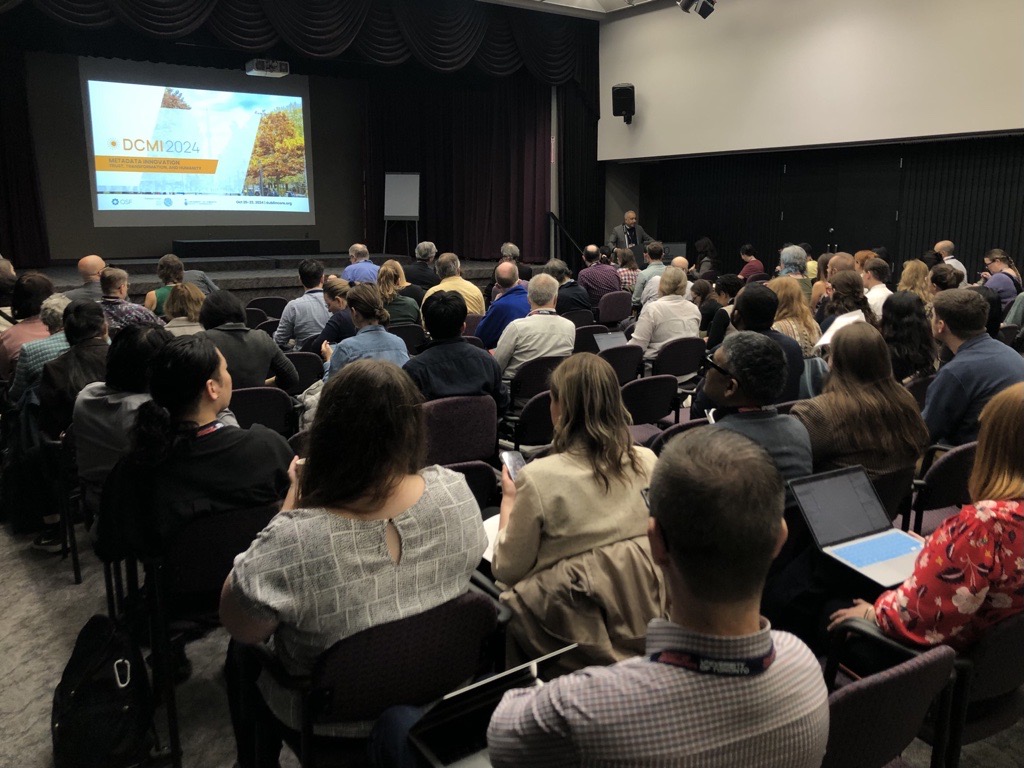Day 2 of the #DCMI2024 is getting underway today in beautiful downtown Toronto. Participants from around the world are discussing: “Metadata Innovation – Trust, Transformation, and Humanity.” 

hosted by <a href="/UofTInfoFaculty/">University of Toronto Faculty of Information</a>