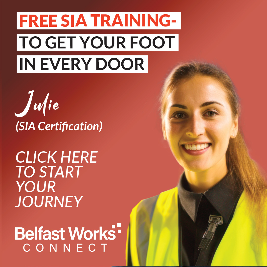 📢 Exciting Opportunity! Free Security Industry Licence (SIA) Course 🎓

Looking for a new career or want to boost your qualifications? 🚀 

belfastworksconnect.com/sign-up/