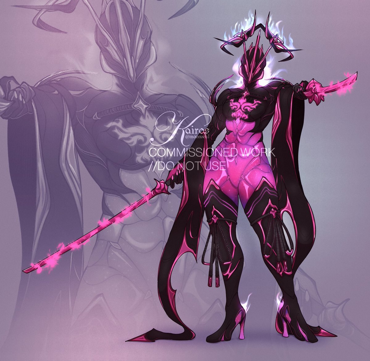 commission for @/FunnyBunny2k🩷

#warframe