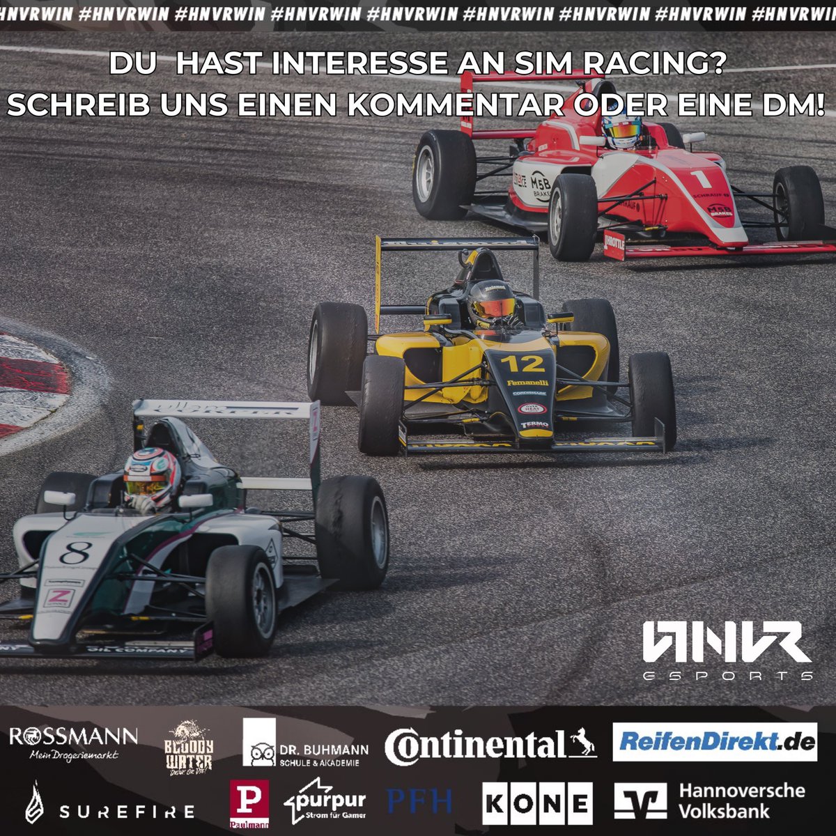 Björn Benke (@benke_bj) on Twitter photo SIM RACING.
Du bist gut und möchtest noch besser werden? Du möchtest auch beruflichen Support?
Dann direkt melden!! 🙋🏻♂️
PN oder über <a href="/HNVR_Esports/">Hannover Esports</a>. SIM RACING.
Du bist gut und möchtest noch besser werden? Du möchtest auch beruflichen Support?
Dann direkt melden!! 🙋🏻♂️
PN oder über <a href="/HNVR_Esports/">Hannover Esports</a>.