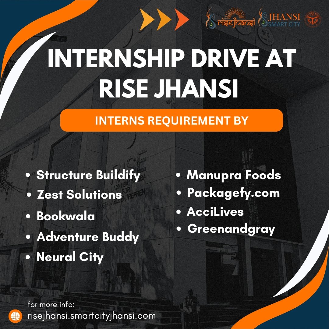 RiseJhansi's tweet photo. 🚀 INTERNSHIP DRIVE AT RISE JHANSI! 🚀 Top companies are hiring interns. Grab this chance to gain experience & elevate your career! 💼 More info: https://t.co/WLZeUhd5gp #InternshipDrive #RISEJhansi https://t.co/N1o9D7CPPx