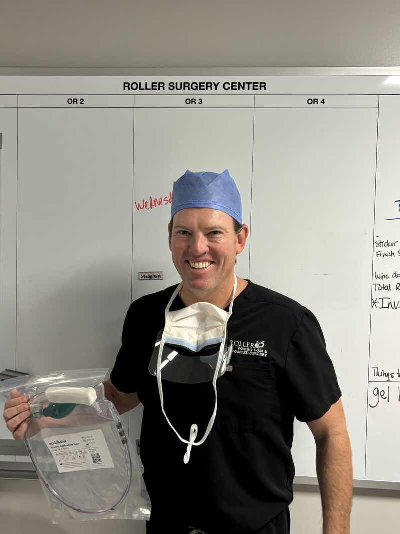 endolumik's tweet photo. We're excited to share that Dr. Josh Roller of Roller Weight Loss, has become the first surgeon in Arkansas to use Endolumik’s Gastric Calibration Tube! By adopting our device Dr. Roller is leading the way in bringing the future of bariatric innovation to patients across Arkansas https://t.co/frVdkYTarP