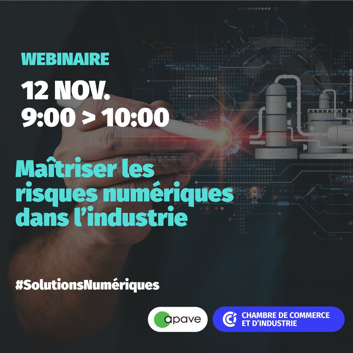 Si la convergence IT/OT crée des opportunités pour optimiser les opérations, c'est aussi une porte ouverte à des menaces cyber. 
 
Industriels, pouvez maîtriser les risques !
 
On en parle le 12 novembre de 9h à 10h  lors d'un webinaire dédié
👉  lnkd.in/eiJ23aNJ