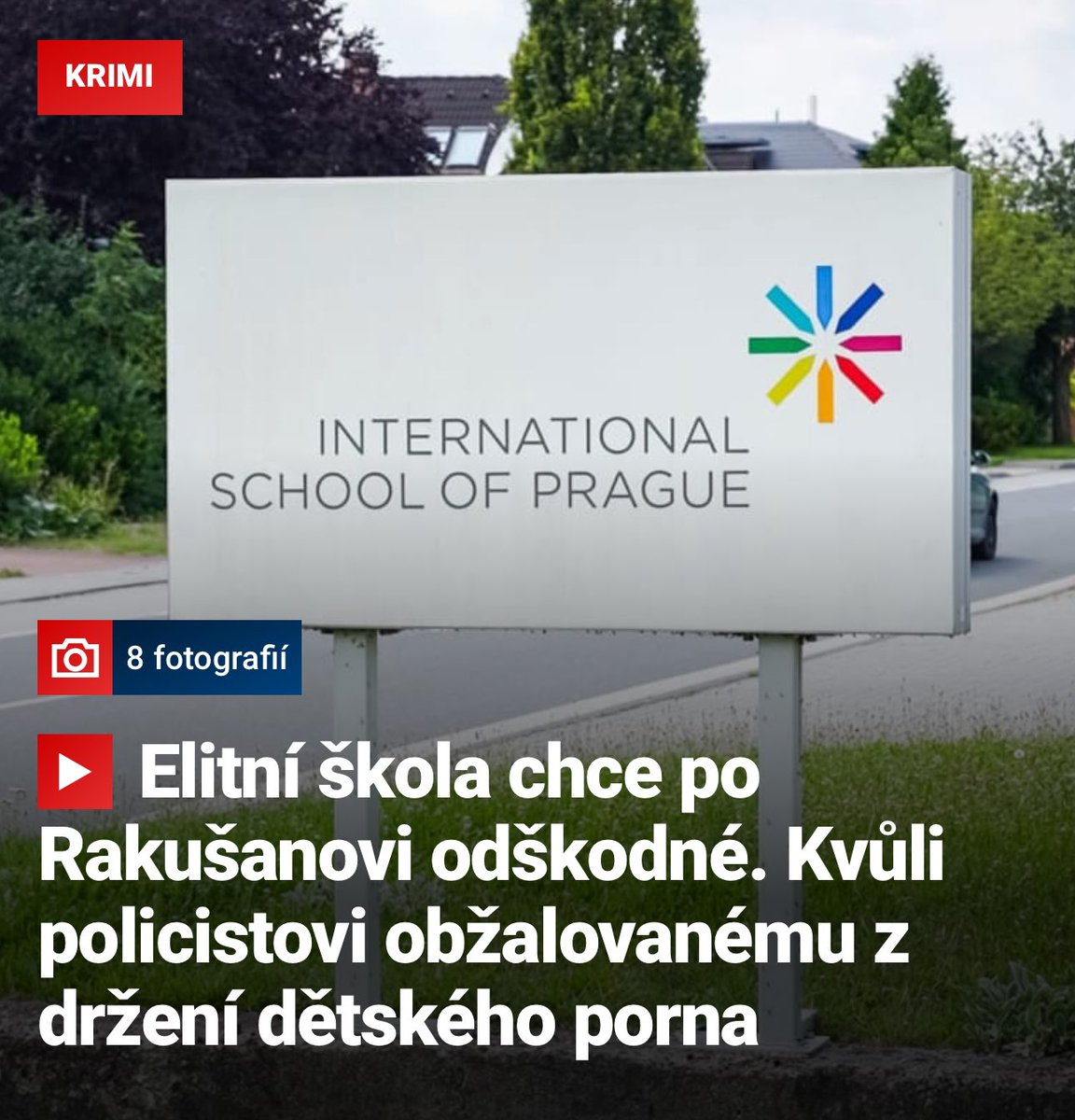 VietnamecZHane's tweet photo. Pokračujeme!👮‍♀️

Jedna z nejdražších škol v Česku @IntSchPrague psala @Vit_Rakusan o odškodné. Byla to právě ona, kdo nevědomky zaměstnala expolicistu z Ochranné služby PČR, který jde před soud kvůli dětské pornografii.

Za šíření díky! 🥹

Více v článku:
https://t.co/zegUm788C7 https://t.co/6gkYJnj33K