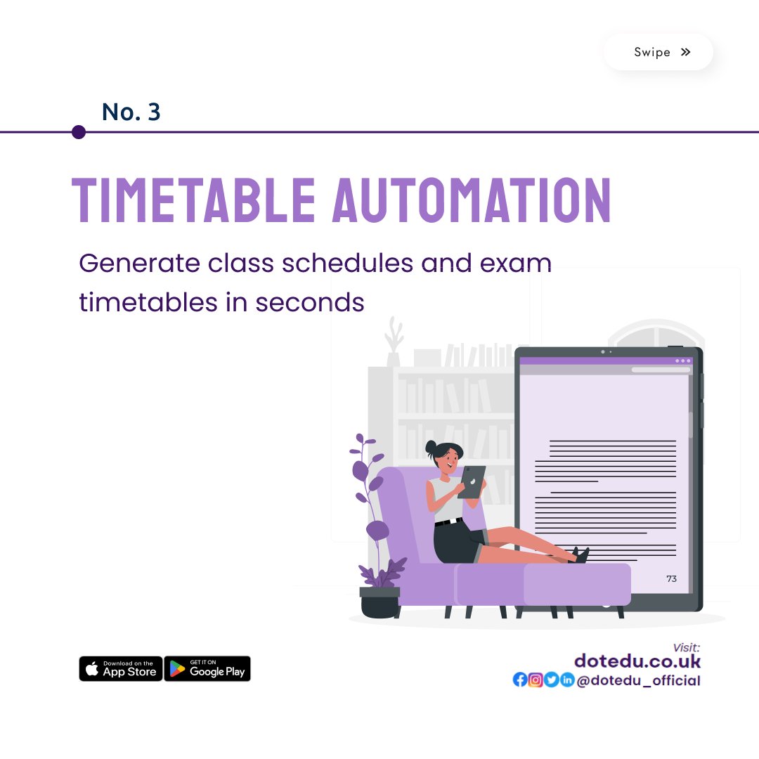 dotedu_official's tweet photo. Ready to simplify your school's administration? (Part 2)

Sign up today and transform your school with Dotedu!

#SchoolManagement #EdTech #Dotedu #SchoolAdmin #EducationInnovation #DigitalSchools #AutomateYourSchool #AdminSimplified #EducationRevolution #dotedu_official https://t.co/YAvDkRH6Kw