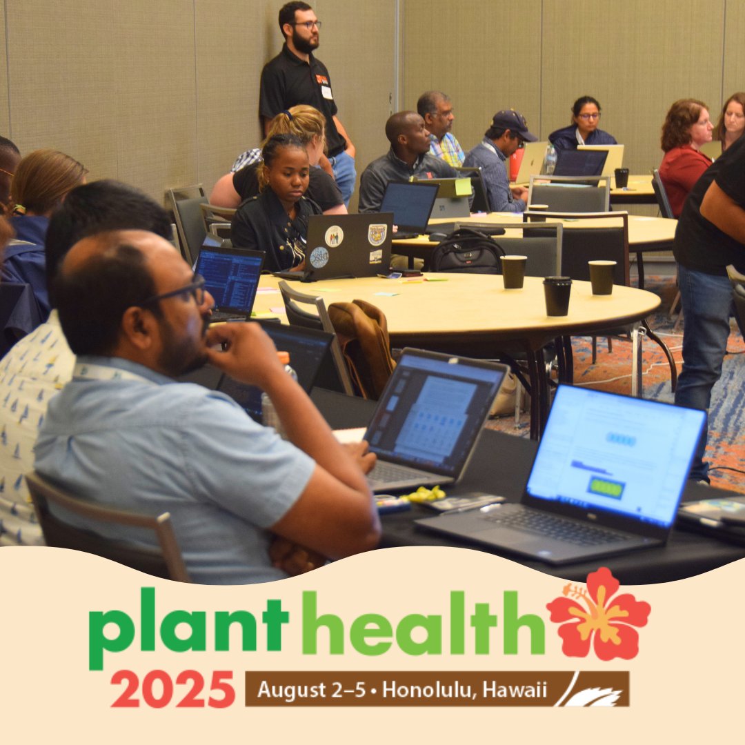 We are accepting proposals for Pre-Meeting Workshops and Special Sessions—this is your chance to shape the #PlantHealth2025 program and conversation at the annual meeting. 

Learn more: bit.ly/4ePNGwq

#CallforSubmissions #PlantPathology #SpecialSessions #Workshops