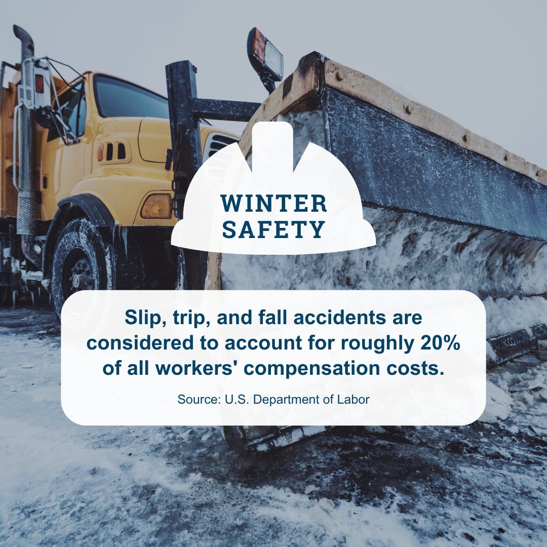 It may seem early, but now is the perfect time to start preparing your workplace for the cold weather conditions ahead. ❄️🌨️

Reach out to our experts and prepare today ➡️ bit.ly/3Ig8MTy

#WinterSafety #WorkersComp #RiskManagement
