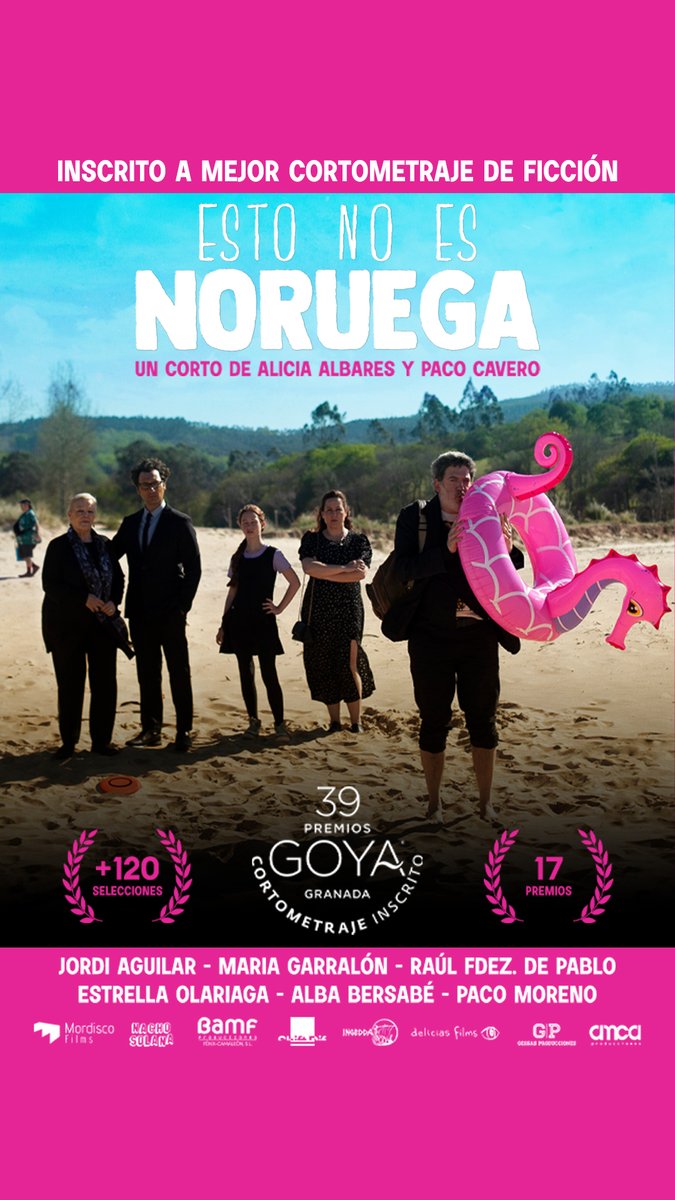 El corto dirigido por <a href="/AliciaAlbares/">Alicia Albares</a> y <a href="/pacocavero/">Paco Cavero</a> y co-producido por Bamf producciones está en la lista de inscritos a los premios Goya! Enhorabuena. Ahora... a por el Goya!