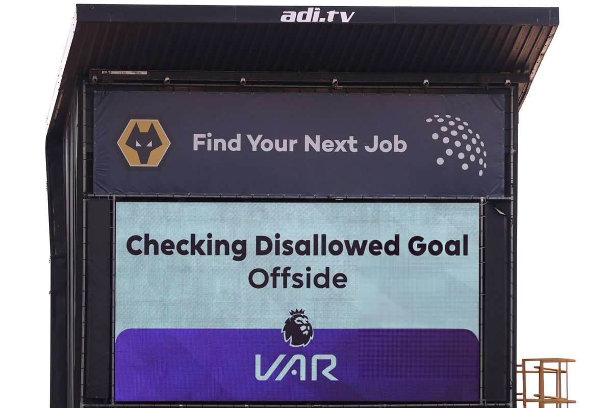 Wolfpackwwfc's tweet photo. ll time, 5+ season VAR decisions net score 

Brighton +9 
Newcastle +6 
Man City +5 
Aston Villa +3 
Crystal Palace +3 
Liverpool +3 
Man United +3 
Chelsea +2 
Everton +1 
Tottenham -3 
Arsenal -6 
West Ham -7 
Wolves -20 https://t.co/H8f9HzdLEA