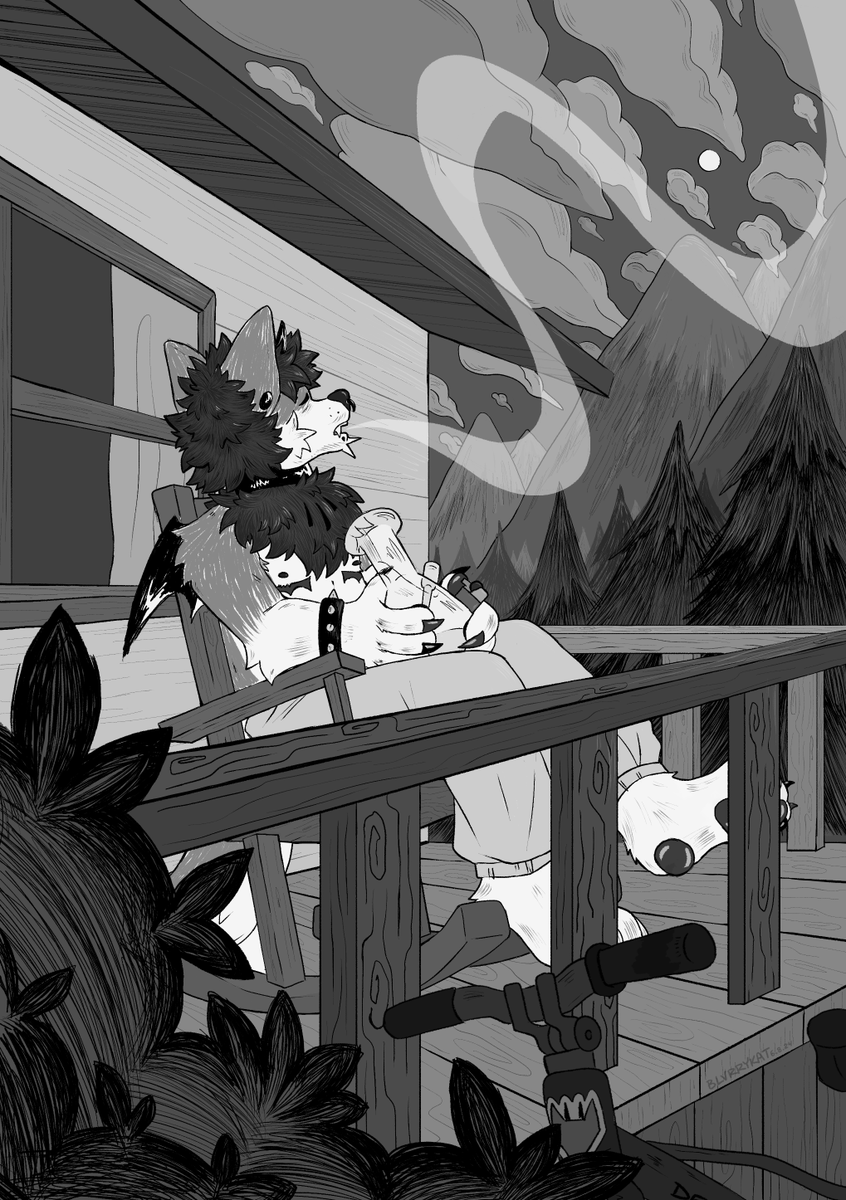 blvrrykat's tweet photo. popping out of hibernation once again to let yall know that print copies of SOUP! are back up if you'd like to nab one or two! all proceeds go to @CareForGaza🍉

here's my other entry, which appears in issue 2!

only 50 copies available! grab 'em here!: https://t.co/Og7dO6lXRj https://t.co/Hycpd8Ohee