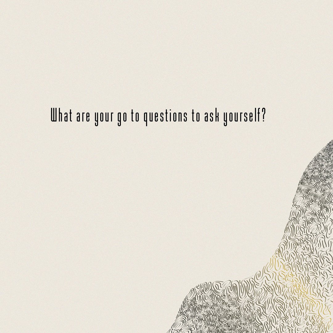 AustinOhlmeier's tweet photo. Questions are a tool best used in the stillness and in the heat of a moment. Once questions are asked, the clarity begins. The signal in the noise starts to become clear. https://t.co/ondpbfQBYw
