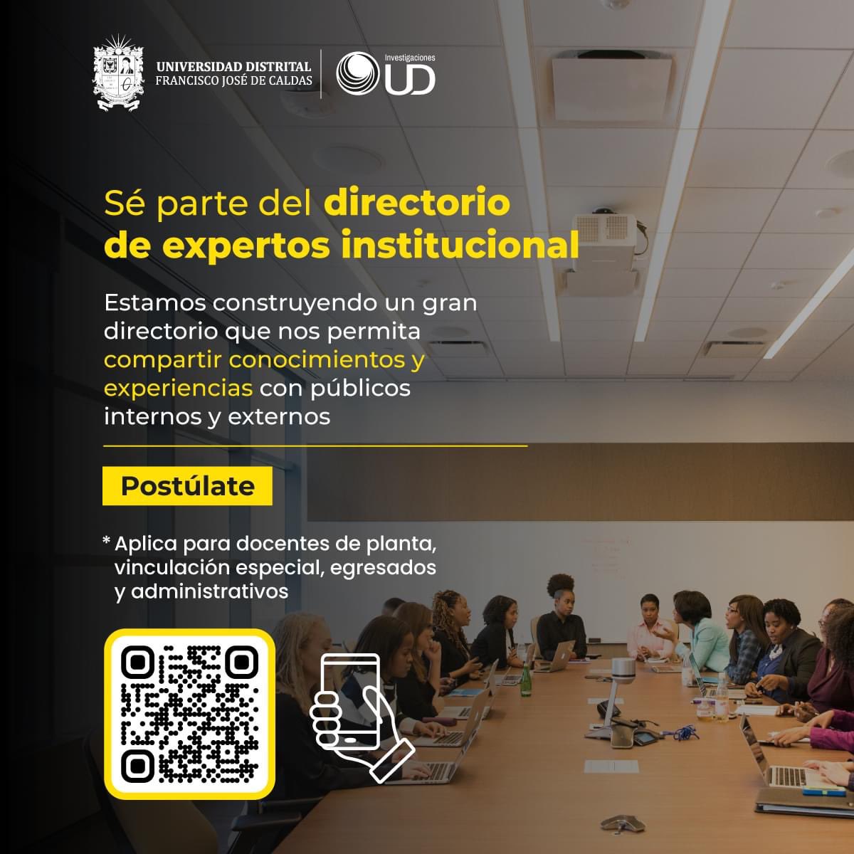 🗣️🫵🏻  ¡Postúlate o cuéntale a quien pienses que deba hacerlo! 🤓🙌🏻

📌 Conoce más y postúlate aquí: odi.udistrital.edu.co/articulo/direc…
