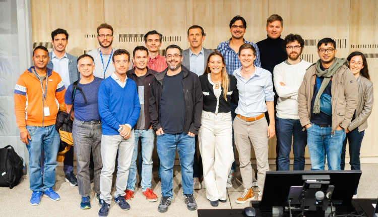 CMSExperiment's tweet photo. Years of dedication, precision, and consistent teamwork! ⚖️The CMS experiment's W boson mass measurement was a marathon, not a sprint. 
🗞️Discover the scientific and personal journey of the W mass team, as told in their own words: https://t.co/TVklw3HN8S https://t.co/O00RTTIgJ6