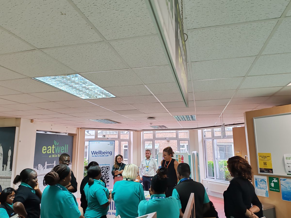 Wellbeing for Staff at RLH & MEH tweet media