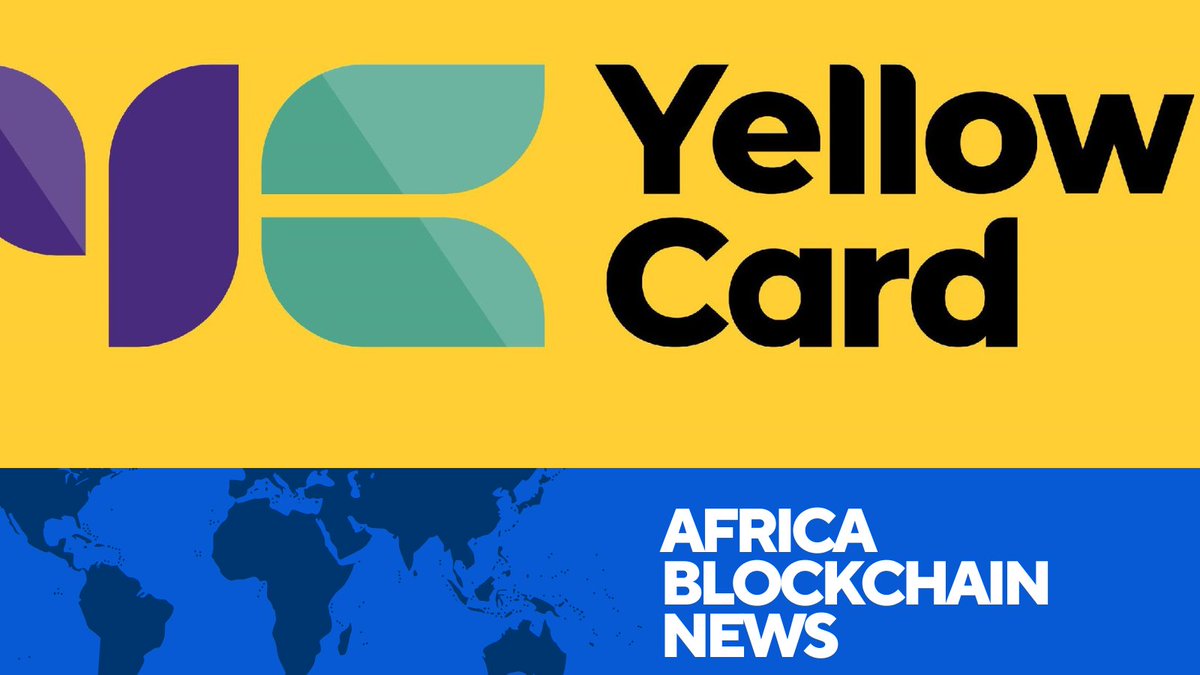 kengne steve (@steve_kengne) on Twitter photo #AFRICA_BLOCKCHAIN_NEWS
<a href="/yellowcard_app/">Yellow Card</a> , an African fintech startup, has secured $33 million in venture capital from Blockchain Capital and others. This funding highlights the transformative impact of cryptocurrencies in emerging markets with limited banking infrastructure #AFRICA_BLOCKCHAIN_NEWS
<a href="/yellowcard_app/">Yellow Card</a> , an African fintech startup, has secured $33 million in venture capital from Blockchain Capital and others. This funding highlights the transformative impact of cryptocurrencies in emerging markets with limited banking infrastructure