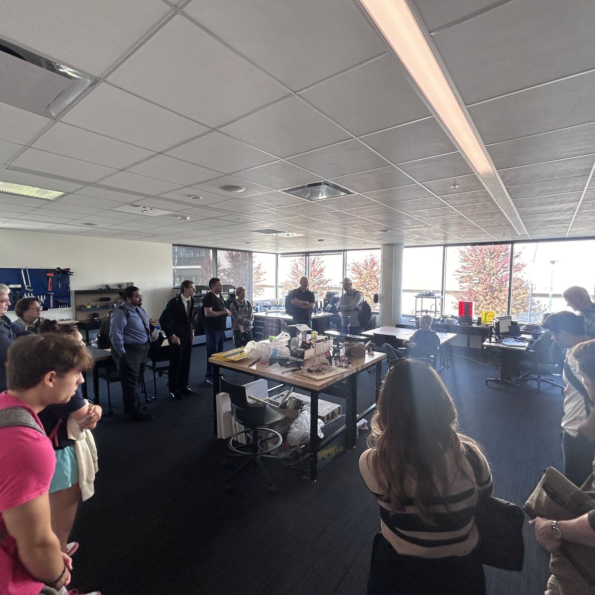 The Regnier Innovators Hub connects students and community members to UMKC's entrepreneurship resources. 

Last week, we toured the Robert Plaster Free Enterprise and Research Center <a href="/UMKCSSE/">UMKC School of Science and Engineering</a> Thanks to Brian Kanoy for showing us the 3-D printing and fabrication spaces!