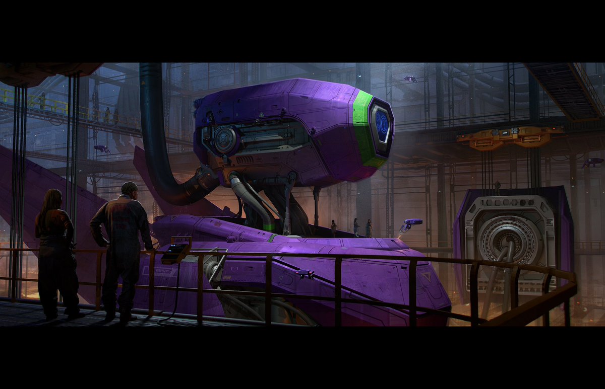 Two promotional pieces made for the new CG characters shop ✨

#conceptart