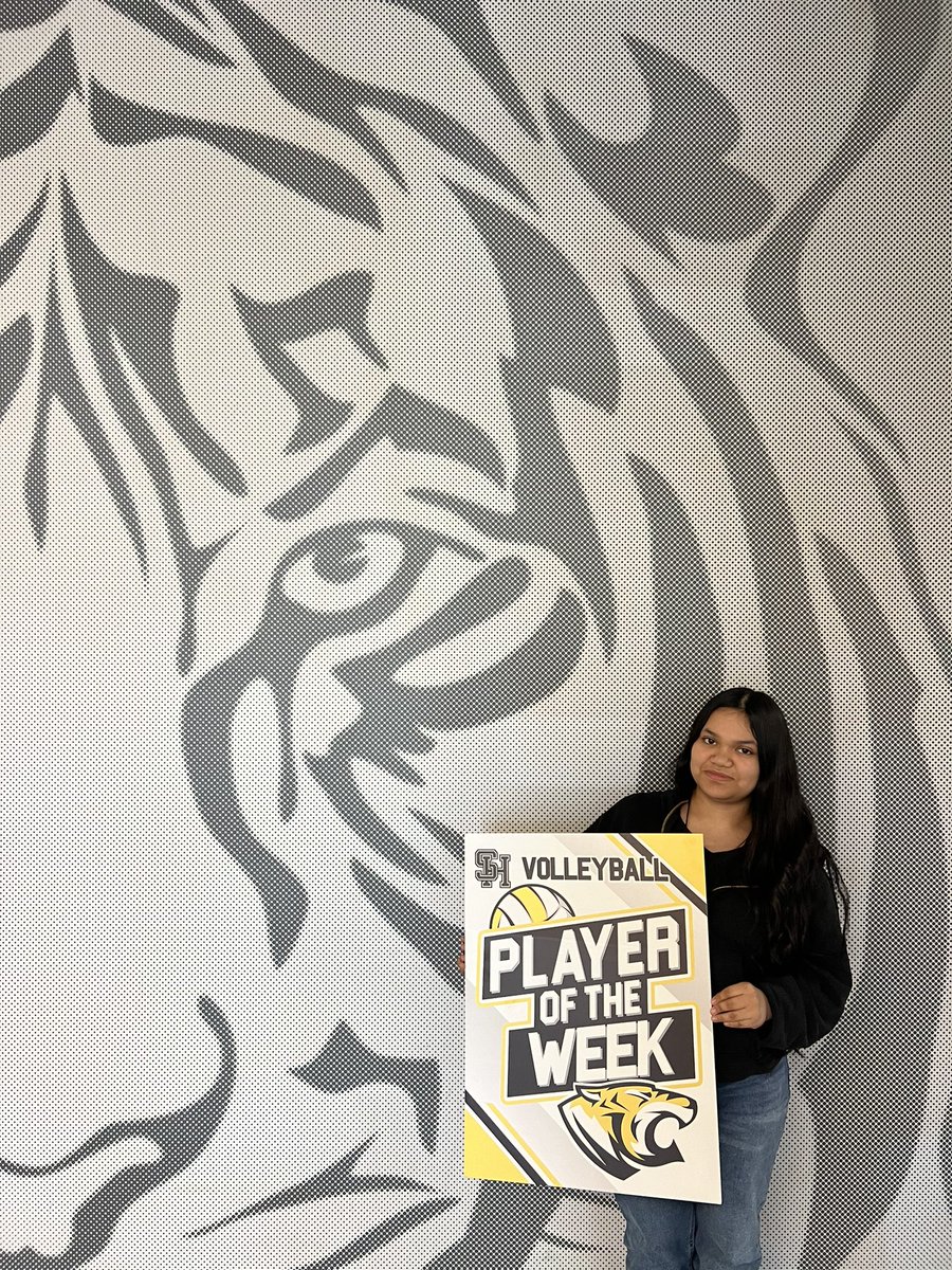 Shoutout to @kathy5473731727 🐯 As a freshman captain &amp; part-time manager, she’s always attentive, kind, &amp; always willing to help! 💪🏐 We’re lucky to have her on &amp; off the court! PLAYER OF THE WEEK! #Proud #TigerPride <a href="/Coach_ARey/">Coach Rey</a> <a href="/SHMSTC/">Sam Houston MSTC</a> <a href="/coach_broady/">Kendrick Broady</a> <a href="/gaut_rae/">Rae Gaut</a> <a href="/CoachGusart/">GUSART</a>