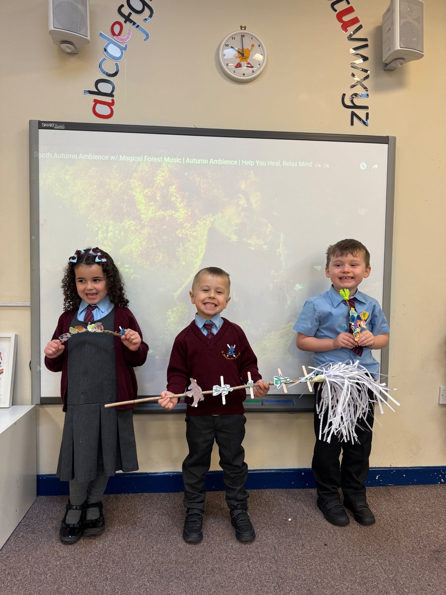 St_Andrew_Apost's tweet photo. Wow, Reception!🌟🙌🏼 Another weekend of superb home learning efforts, linked to our story of the week… ‘Room on the Broom’ 🧙🧹📖✨ #SuccessfulSATA #SuccessfulHomeLearning #SuccessfulTapestryTalkTime https://t.co/456LP2fgFM