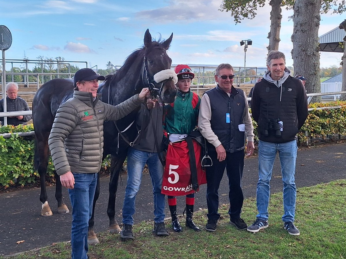 Pandion Power &amp; Rory Mulligan with winning connections <a href="/GowranPark1/">Gowran Park</a> <a href="/JohnnyMurtagh/">Johnny Murtagh</a>