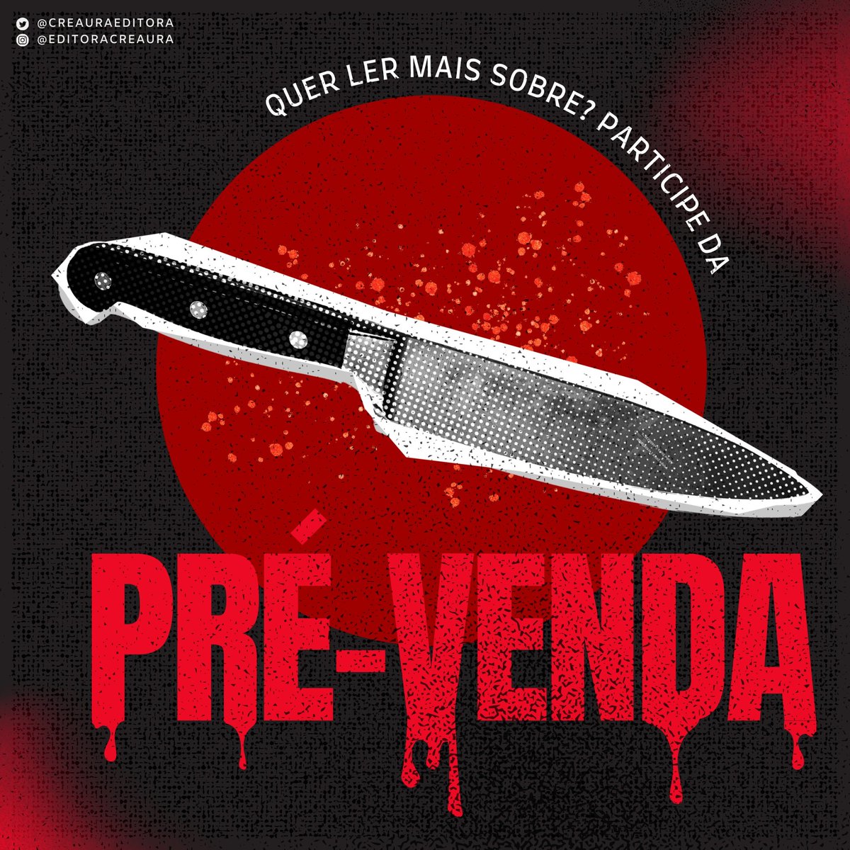 CreauraEditora's tweet photo. Não se esqueçam de garantir seu livro a preço de pré-venda: R$ 38 + FRETE. Basta preencher o formulário abaixo! [2/2]

🔗 https://t.co/4l8zP9m3Z1

#books #livros #booktok #lgbt #fanfic #literaturanacional #terrorslasher #FinalBoy #EditoraCreaura 🧡 https://t.co/lGSd7IMF5S