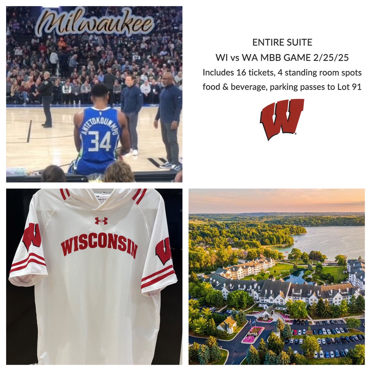 Online auction ends tonight 7:30 PM CST. Items offered inc Badgers, Bucks &amp; Packers tix, Spa Getaways, UA Gear… Use the link to BID NOW!!

32auctions.com/tip24