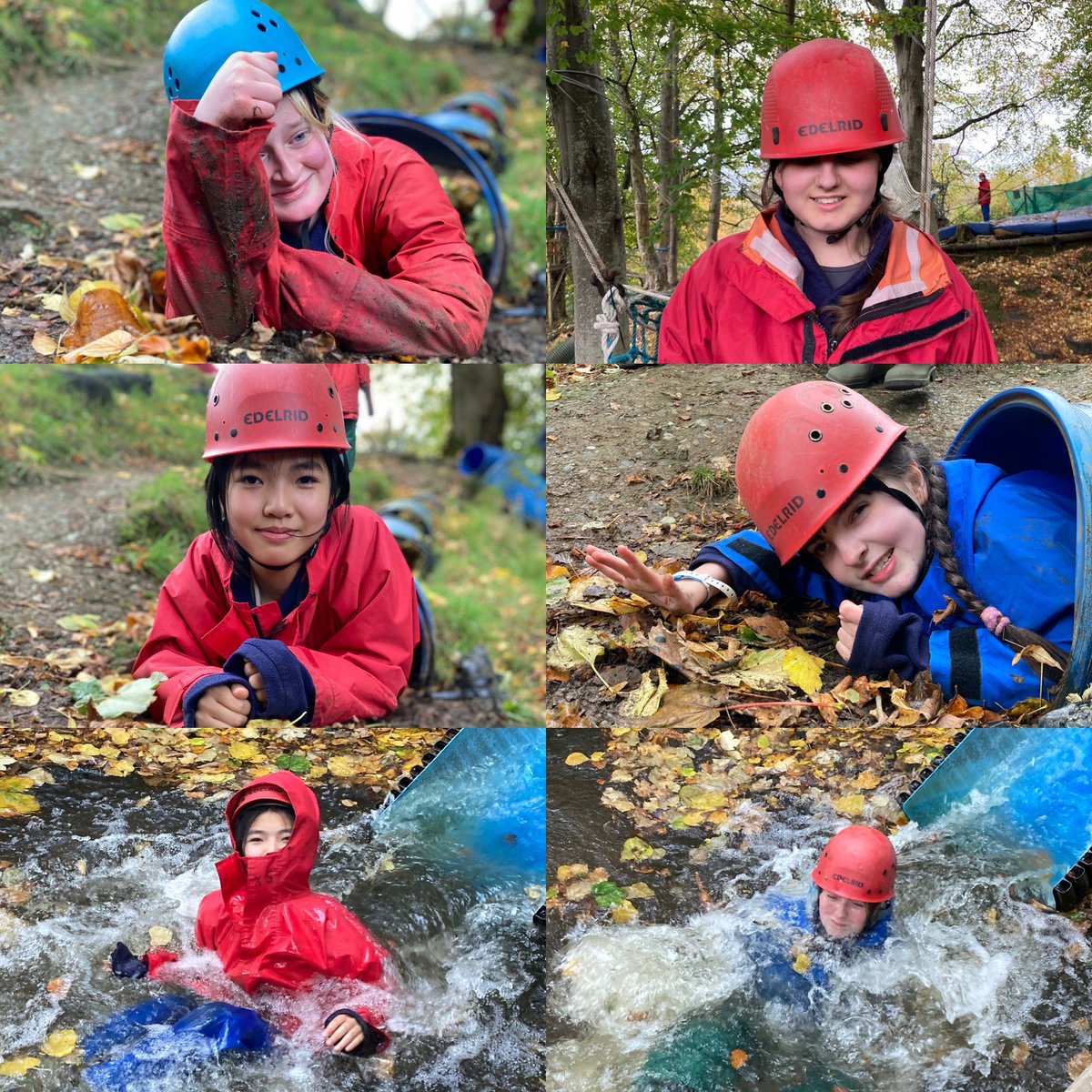 #KnightswoodBV24 First day on the ropes course <a href="/BlairvadachOEC/">Blairvadach Outdoor Education Centre - Glasgow</a>! What a team! So much encouragement and enthusiasm. It’s going to be a great week! 😁👏