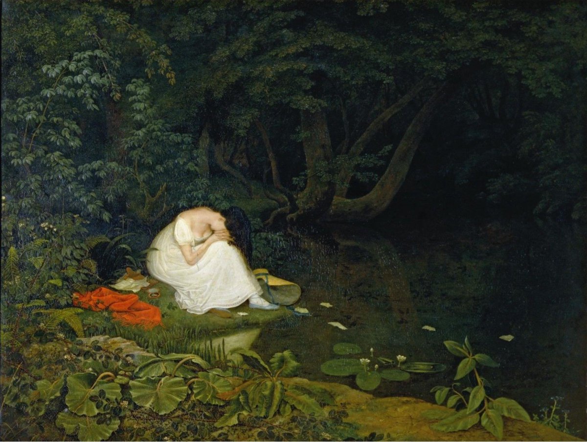 wikivictorian's tweet photo. Disappointed Love, by Irish painter Francis Danby (1821). Victoria and Albert Museum. https://t.co/nqou7HzYhF