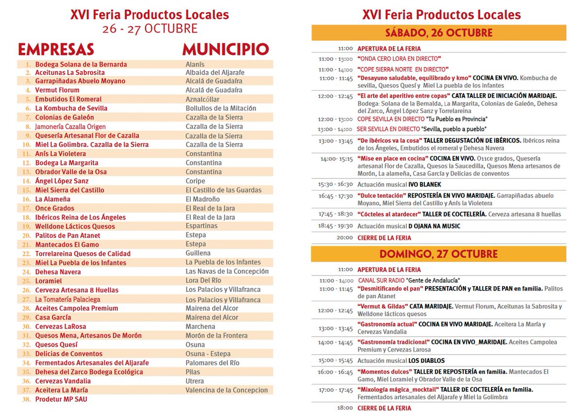 Sabores de la Provincia de Sevilla tweet media