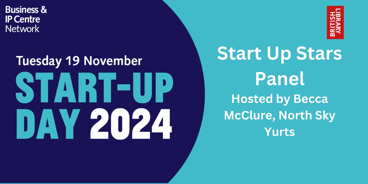 Our Start Up Stars panel is sure to be a highlight on Start Up Day, and we'll be introducing you to our wonderful panellists throughout this week. Stay tuned... Maybe one day it could be you!  Register for free here: eventbrite.co.uk/e/start-up-day…