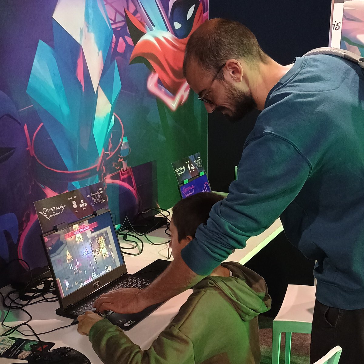 Crystalis Descendant 💎 Wishlist on Steam! tweet media