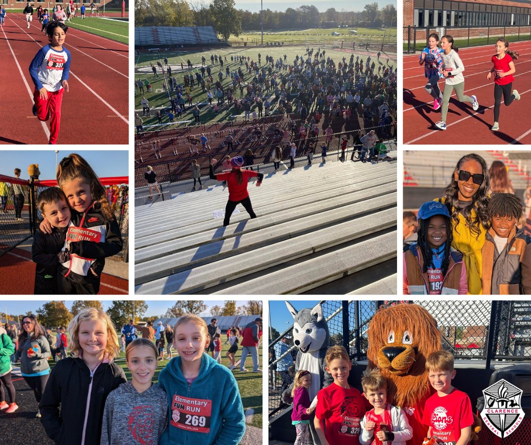 Clarence Central School District (@clarencecsd) on Twitter photo More than 400 students and families from <a href="/ClarCtrElem/">Clarence Center Elementary School</a> <a href="/HarrisHillES/">Harris Hill Elementary School Heroes</a> <a href="/goledgeview/">Ledgeview Elementary</a> <a href="/SheridanHillSh1/">SheridanHillSharks</a> had fun while being active at Saturday's Elementary Fun Run, which was followed by the <a href="/ClarenceCSEF/">Clarence Schools Enrichment Foundation — CSEF Inc.</a> Carnival! Thank you to everyone who made the day possible. #ClarenceProud More than 400 students and families from <a href="/ClarCtrElem/">Clarence Center Elementary School</a> <a href="/HarrisHillES/">Harris Hill Elementary School Heroes</a> <a href="/goledgeview/">Ledgeview Elementary</a> <a href="/SheridanHillSh1/">SheridanHillSharks</a> had fun while being active at Saturday's Elementary Fun Run, which was followed by the <a href="/ClarenceCSEF/">Clarence Schools Enrichment Foundation — CSEF Inc.</a> Carnival! Thank you to everyone who made the day possible. #ClarenceProud