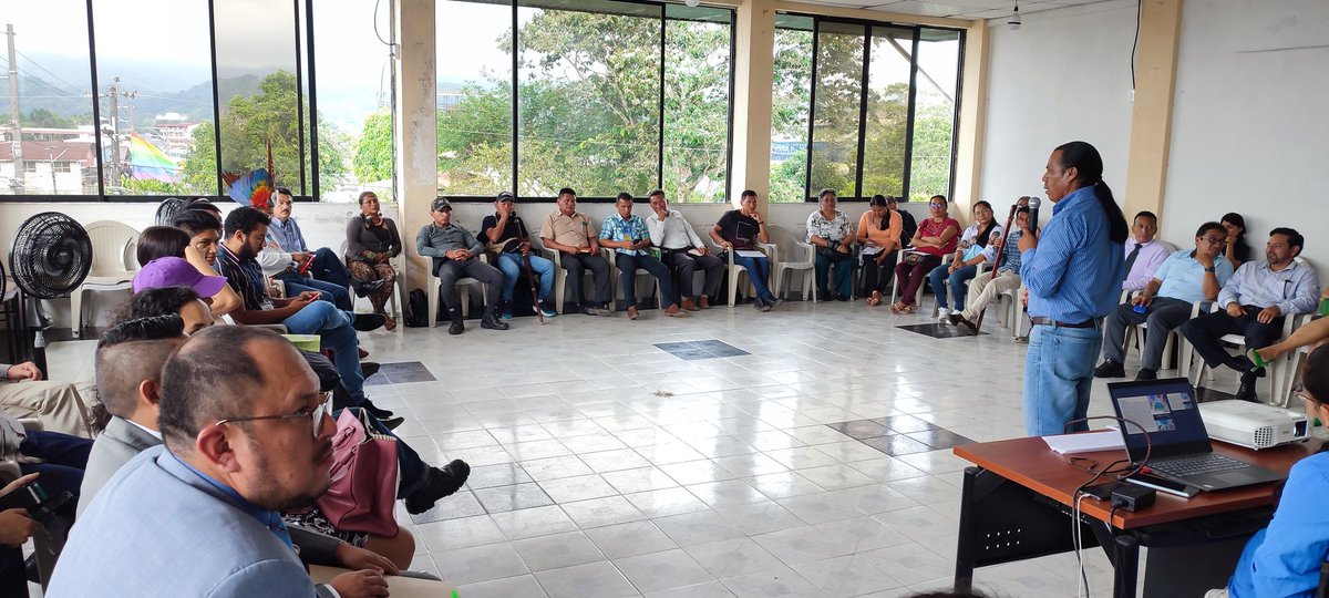 ✅ #AHORA| En #Pastaza, inicia la Mesa de Diálogo Intercultural con la participación de representantes de la Organización indígena #PAKKIRU, y las autoridades del @JudicaturaEC a través de la Dirección Nacional de Acceso a los Servicios de Justicia.