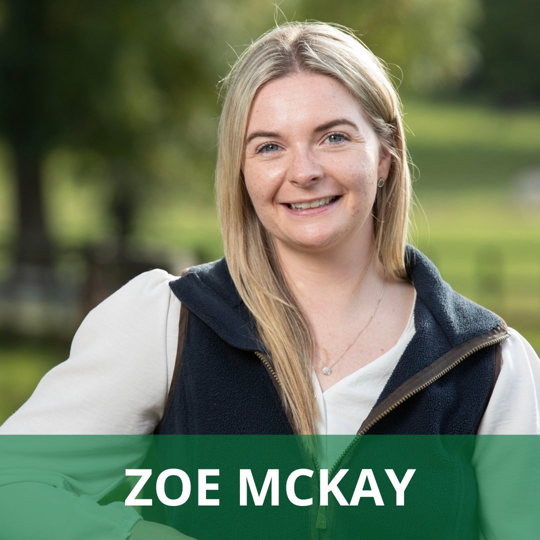 NuffieldIreland's tweet photo. Meet 2025 Scholar Zoe McKay!👋As an Assistant Professor at UCD, leading grassland research, Zoe's Nuffield research explores grassland strategies for climate adaptation and sustainability. Click here to learn more and for #NuffieldConference 2025 tickets: https://t.co/a7ybCKPlDL https://t.co/hP4haN0lsm