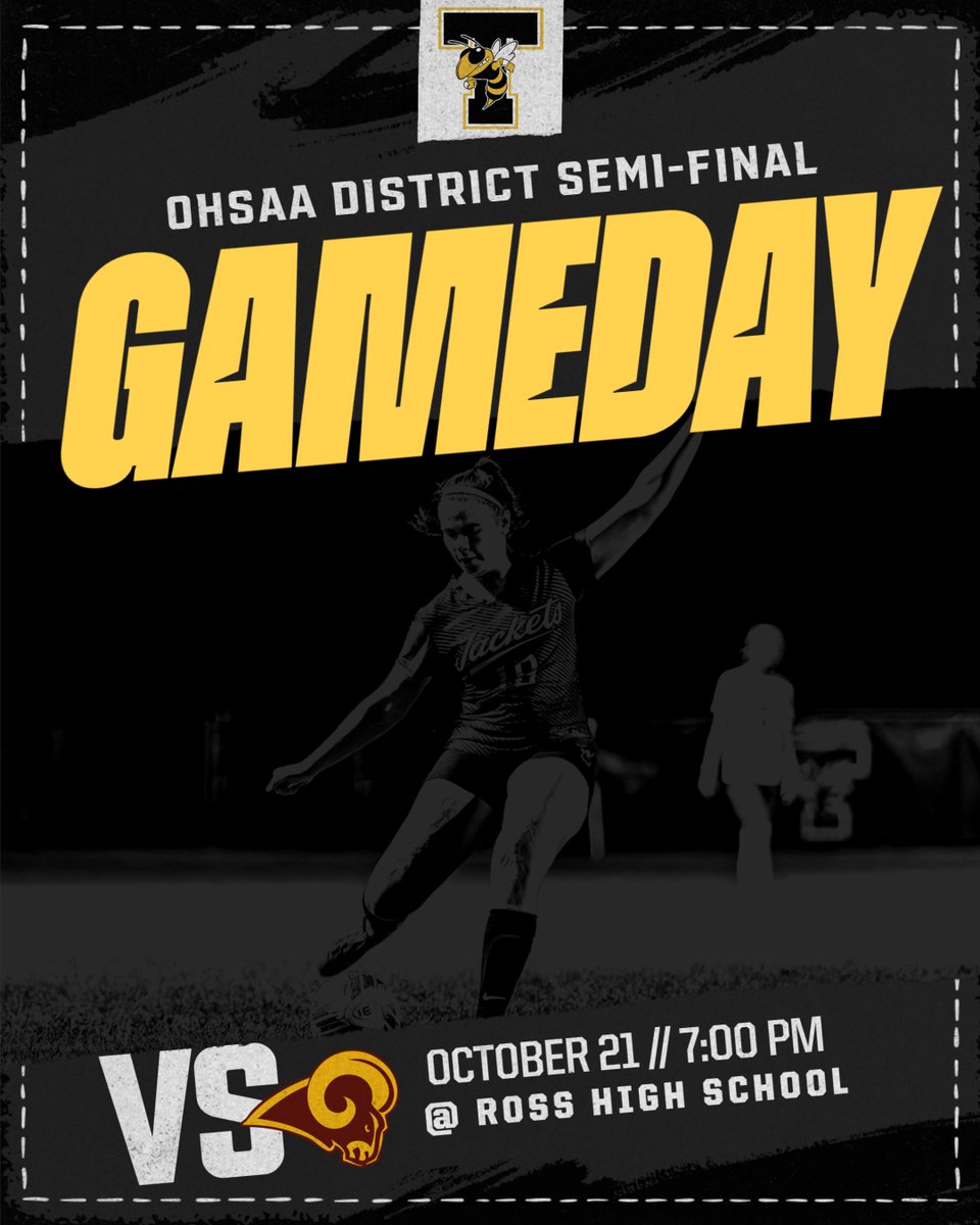 Keep up the momentum. Girl's Soccer faces the Rams head-on in the second round of the District tournament tonight. Come cheer them on at Ross. The game starts at 7 p.m. 

Purchase tickets at ohsaa.org/tickets