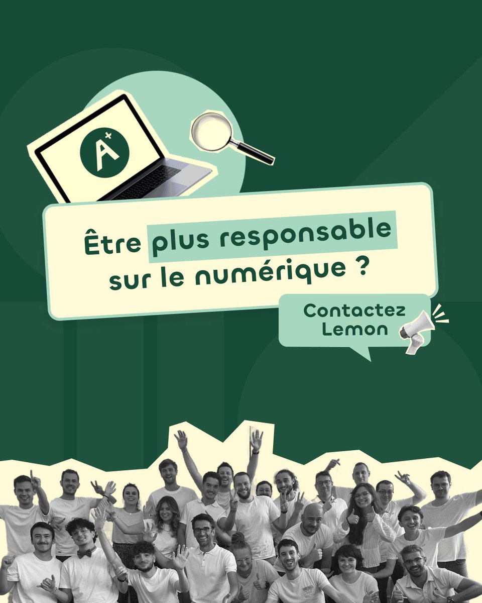 La mobilité durable est aussi un sujet d’agence ✊

Comme le dit la Fresque :

“On considère le numérique comme virtuel, on ne fait que déplacer la matérialité” 🌍

Nous déployons depuis plusieurs mois nos actions RSE pour encourager les modes de déplacement responsables