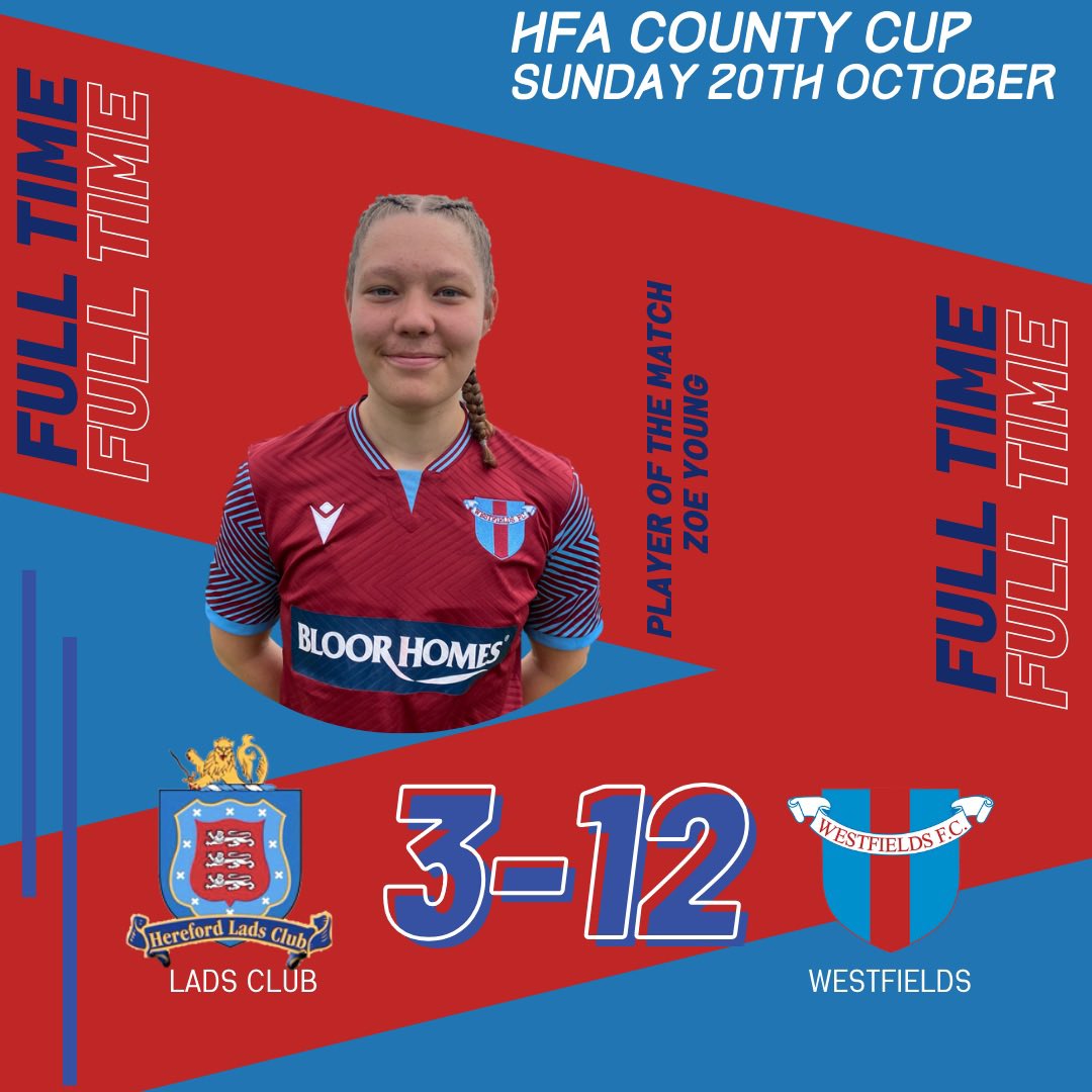 WestfieldsWomen's tweet photo. Yesterdays win now takes us into the next round of the HFA County Cup 🏆

💜💙💜
#fieldstogether https://t.co/AZBcnKlzzo
