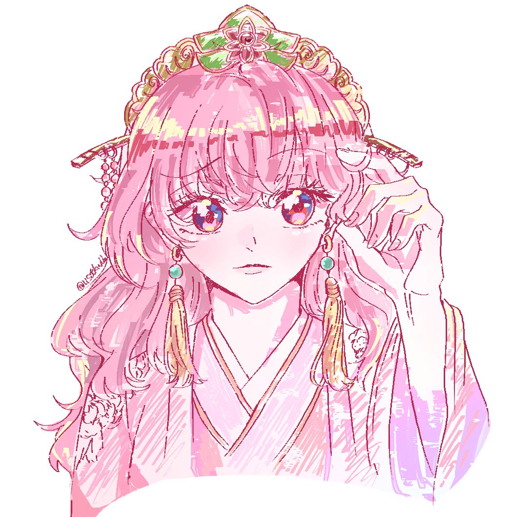 usakwUz's tweet photo. ヨナ姫
　
どうしてこう赤毛でくせっ毛なのかしら😟 https://t.co/nXvVa3N7Tl