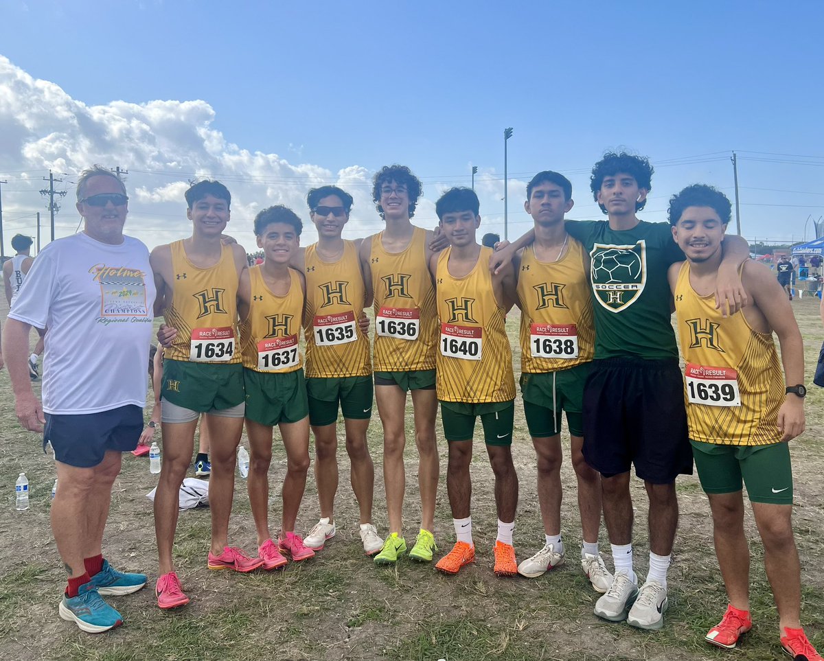 Let’s Go XC!  💚💛
<a href="/NISDHolmes/">NISD Holmes</a> <a href="/SAHolmesSports/">SA Holmes Athletics</a>