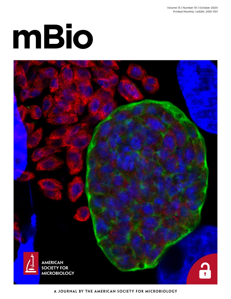 The latest publication by Dr. Mike Holmes (<a href="/wjsullivan/">Bill Sullivan</a> lab) was featured on the cover of <a href="/mbiojournal/">mBio</a>:  "mRNA cap-binding protein eIF4E1 is a novel regulator of Toxoplasma gondii latency"