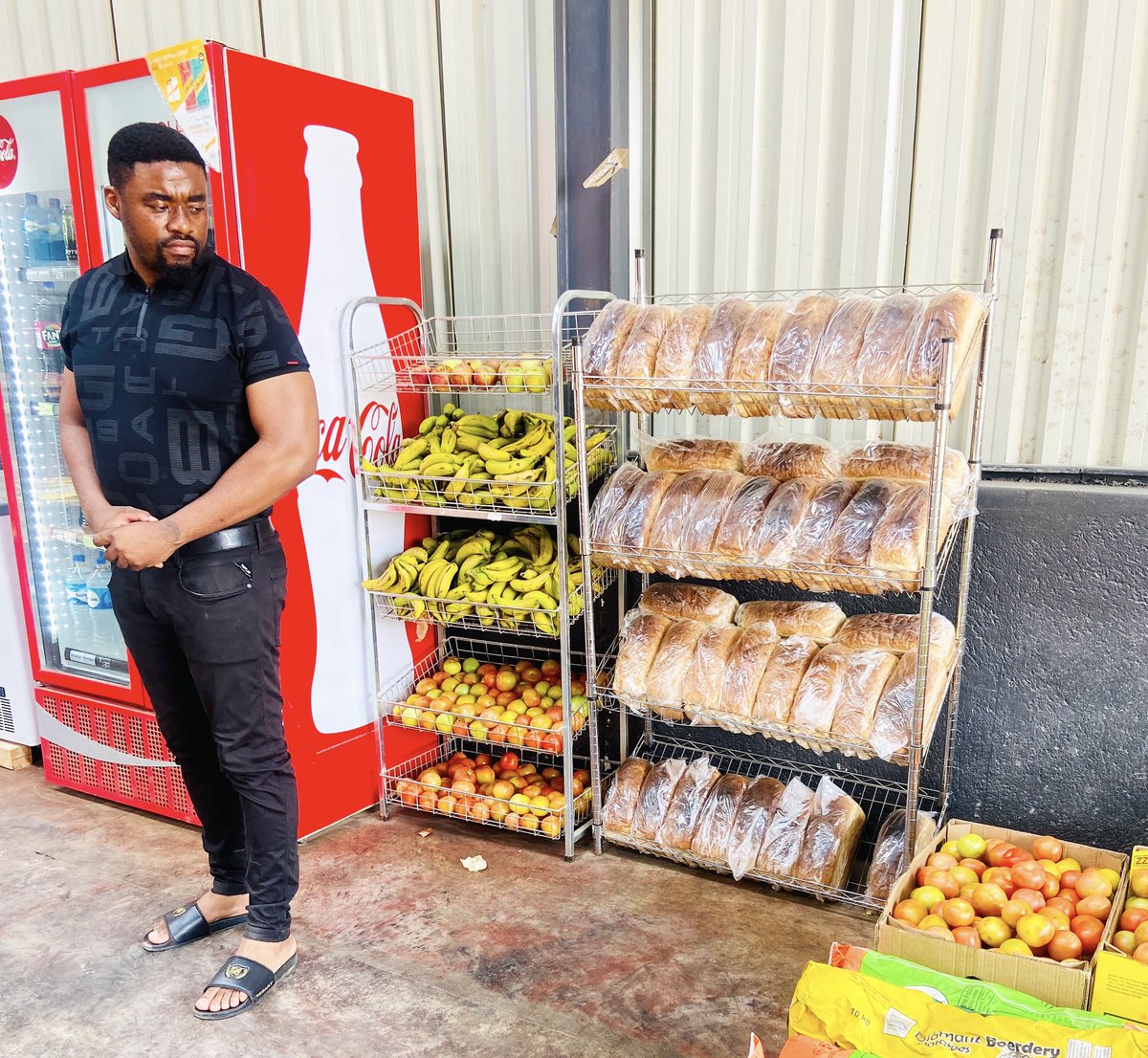 MikeRamothwala's tweet photo. South African Spaza Shop owners like myself check the expiry date and quality of the stock we selling because we selling to our children, friends and relatives, foreigners don’t that’s why they are killing our children. We must never get tired of fighting that our country learns from other countries and BANs foreigners from running SMME’s.