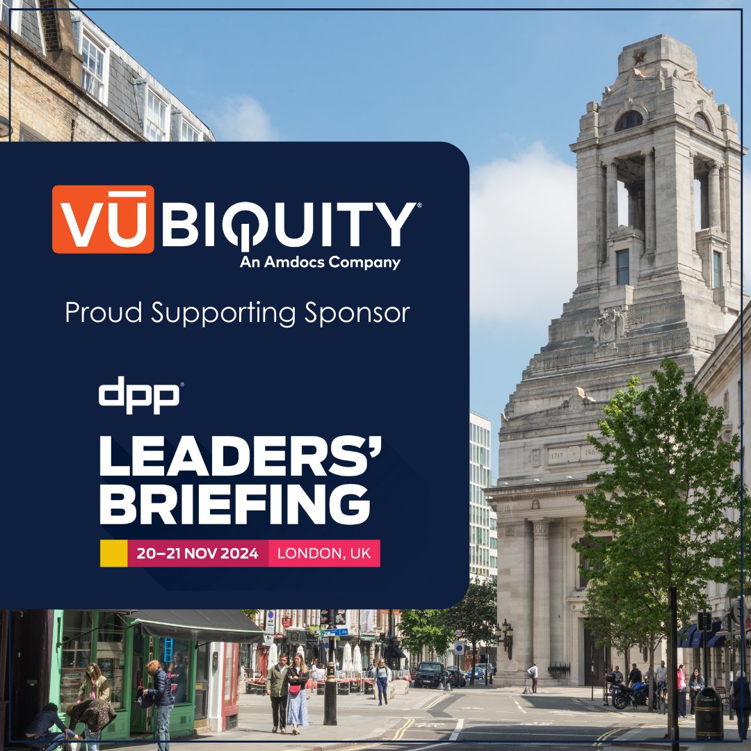 We're delighted to announce that Vubiquity is a proud Supporting Sponsor for the DPP Leaders' Briefing 2024, Nov 20-21!

<a href="/thedppltd/">DPP</a>  members can register for free, while non members can buy tickets here: thedpp.com/tlb

#LB2024 #Mediaindustry #DPPEvent #Vubiquity