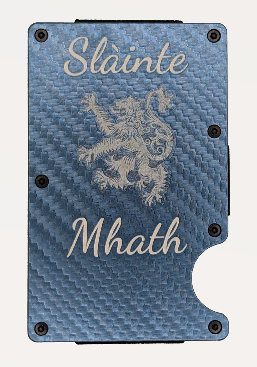 ganaanhighland's tweet image. Looking for custom style with our laser engraved RFID Minimalist Wallet check out GANAAN.ca for all of our specialty products.  #MinimalistWallet #LaserEngraving #CustomStyle #RFIDProtection #SpecialtyProducts #GiftIdeas