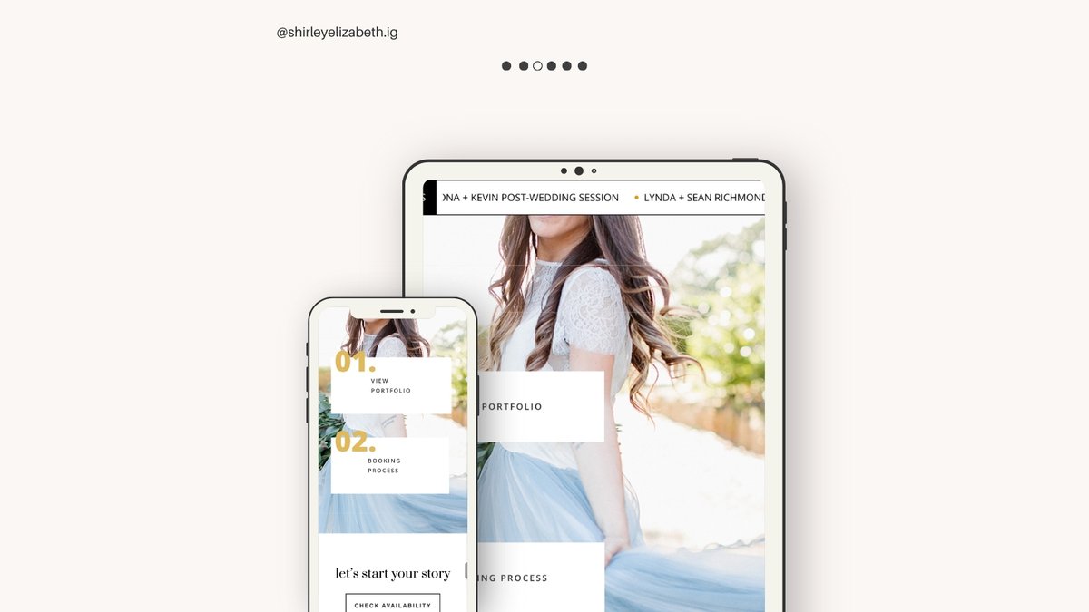 helloamida's tweet photo. ✨ Live website launch! ✨ New, clean, and sophisticated site for an award-winning photographer 
If your website needs a refresh to better reflect your brand and boost conversions, drop me a message! 👇

#websitelaunch #webdesign #websiteredesign #weddingphotography https://t.co/AMtrwg0atA