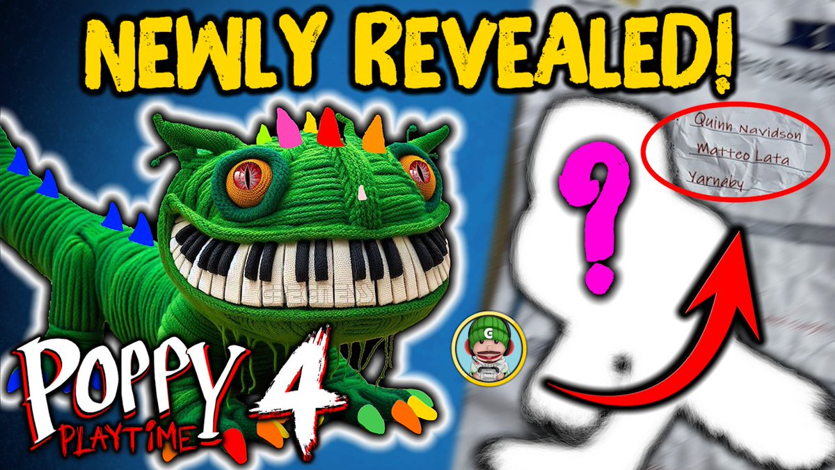 GREGNE55's tweet photo. 🚨‼️ NEW VIDEO ‼️🚨
*NEW* Chapter 4 Enemies REVEALED & My INSANE Prediction 👇
https://t.co/B0AdvgjqSq
#mobpartnersincrime #poppyplaytime #poppyplaytime2 #poppyplaytime4 #yarnaby #gregnessthegamingpuppet #gregness #nightmarecritters #poppyplaytimechapte #poppyplaytimearg https://t.co/jvXyGWY750