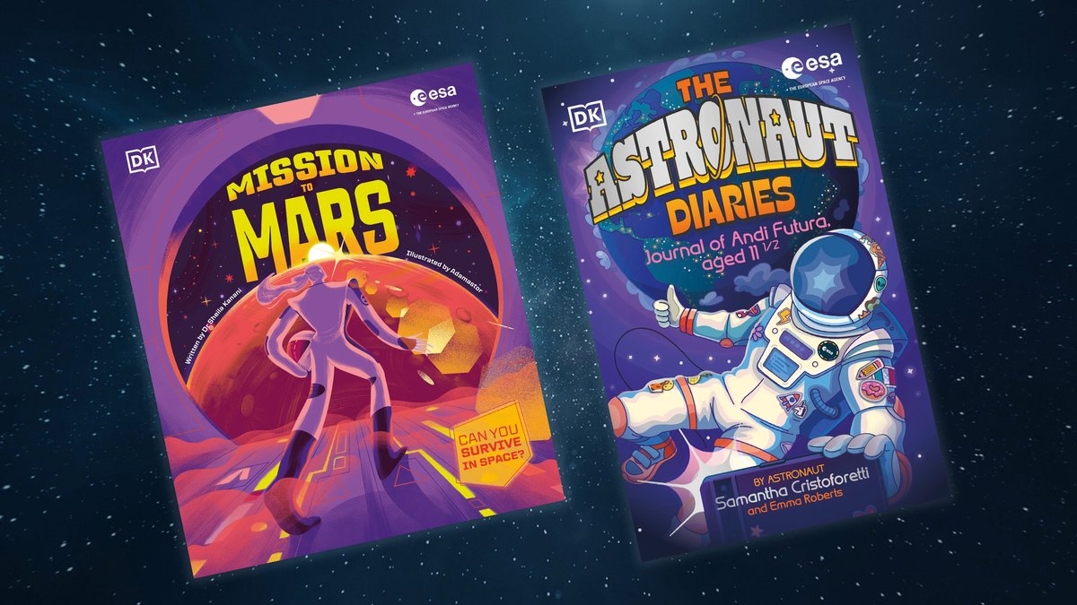 Shout-out to young space fans – get ready for an out-of-this-world reading adventure! We've partnered with children’s non-fiction publisher <a href="/dkbooks/">DK Books UK</a> to create a range of fact-packed storybooks about space!
🔗esa.int/About_Us/Brand…