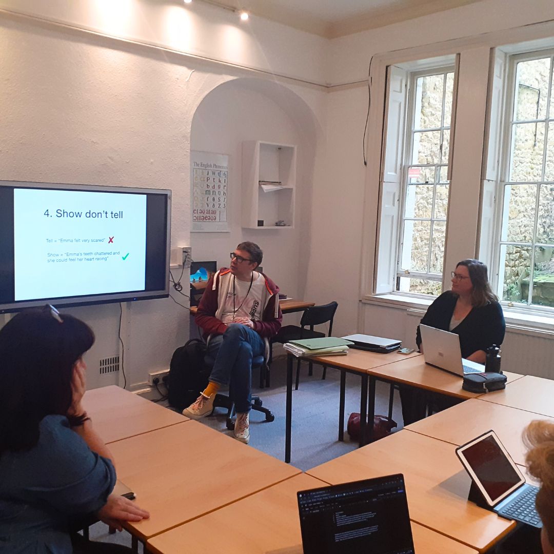 Today we were lucky enough to be visited by local writer @keefstuart who gave an #inspirationalworkshop to #GCSEEnglish students. ✍️

Keith visited the college after hearing about #BathAcademy from one of his friend’s daughters, who spoke about how good her experience had been.